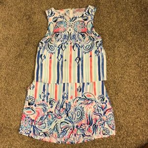 Lilly Pulizter Donna Set in Stripes and Streamers